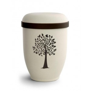 Biodegradable Urn (Natural Stone with Tree Design) From nature....to nature